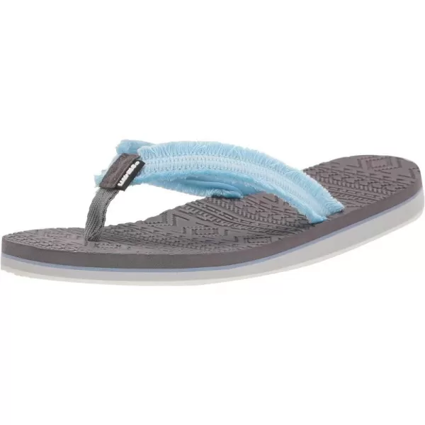 MUK LUKS LUKEES Womens Sand Dollar SandalsSky Blue