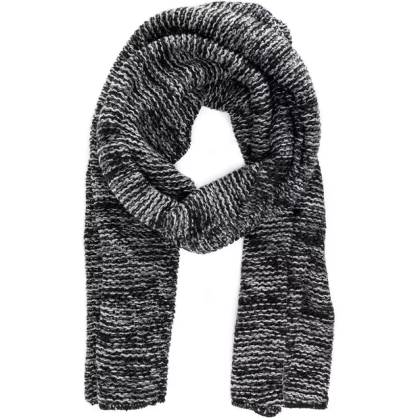 MUK LUKS Mens Basic Scarf Black One Size Fits MostMUK LUKS Mens Basic Scarf Black One Size Fits Most