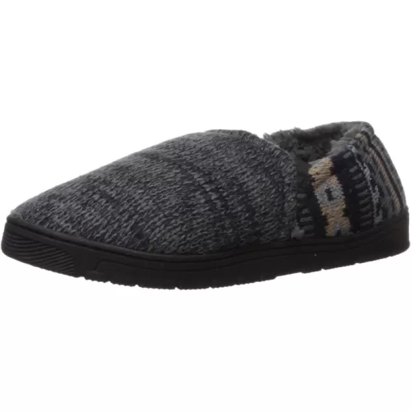 MUK LUKS Mens Christopher SlippersDark SapphirePewter