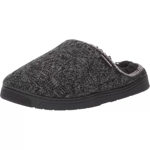 MUK LUKS Mens Gabriel Clog SlippersBlack