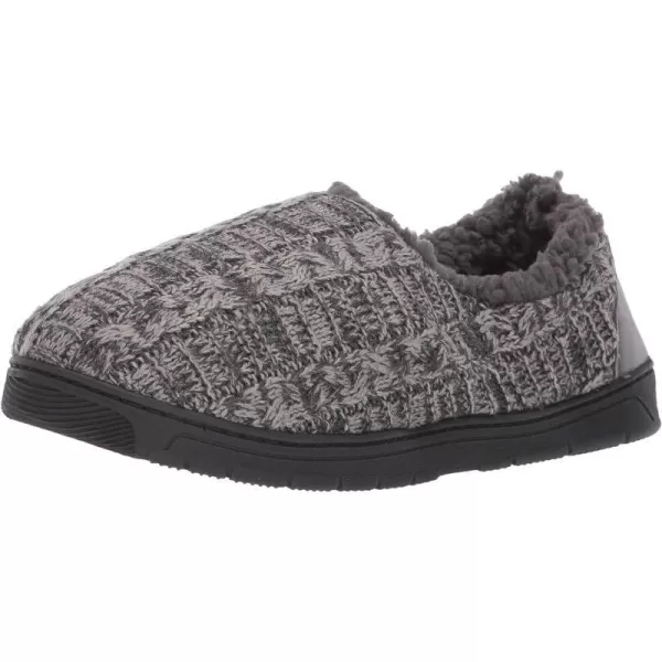 MUK LUKS Mens John SlippersCinderDark Grey Heather