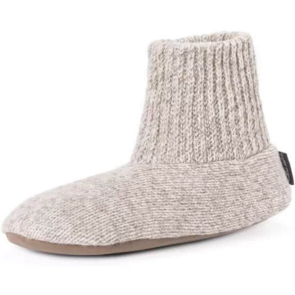 MUK LUKS Mens Morty Ragg Wool SlipperOatmeal