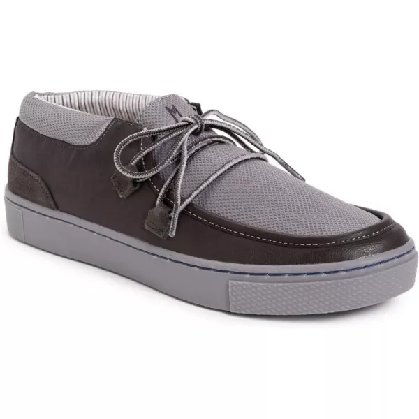 MUK LUKS Mens Park Ollie SneakerGrey LoaferGrey