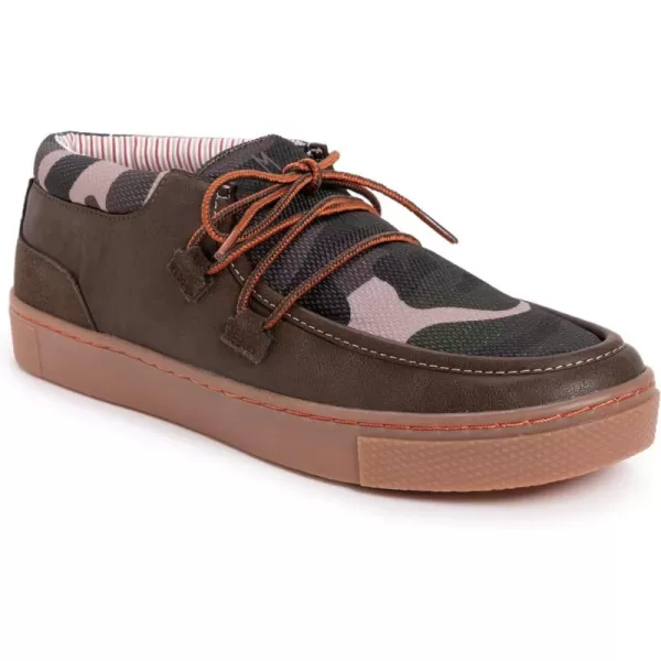 MUK LUKS Mens Park Ollie SneakerOliveCamo LoaferOliveCamo