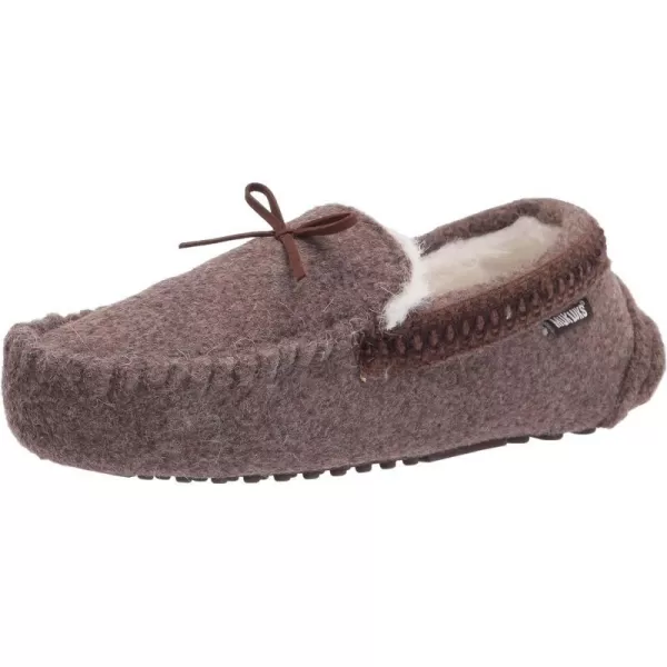 MUK LUKS Mens Slip on Style SlipperChestnut Heather