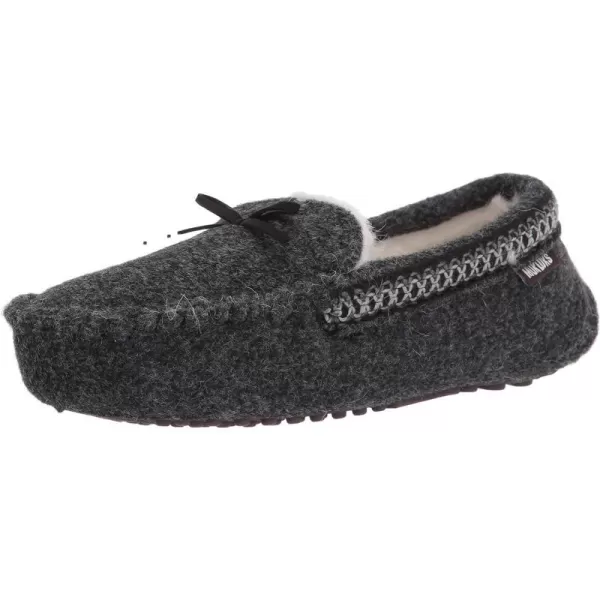 MUK LUKS Mens Slip on Style SlipperEbony Heather