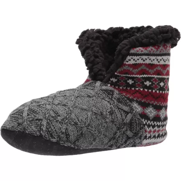 MUK LUKS Mens Slipper BootieChianti