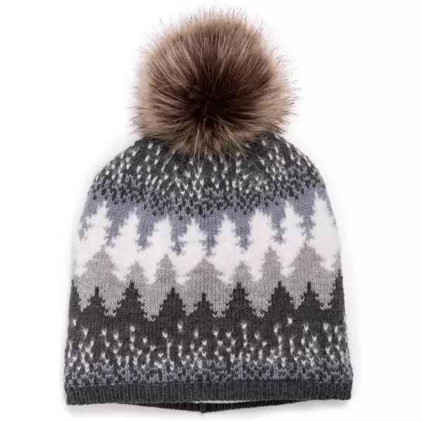 MUK LUKS Mens Vintage Pom BeanieIn the Trees