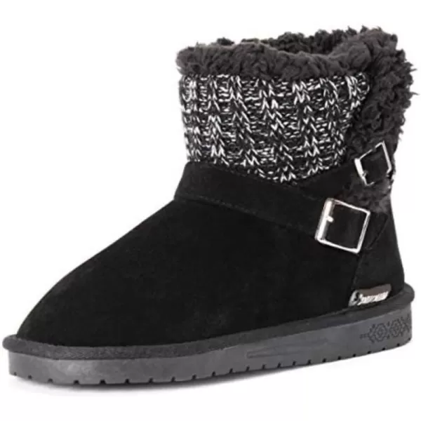 MUK LUKS Womens Alyx Fashion BootsBlack