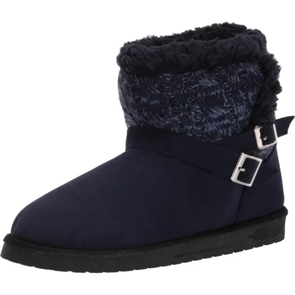 MUK LUKS Womens Alyx Fashion BootsNavy