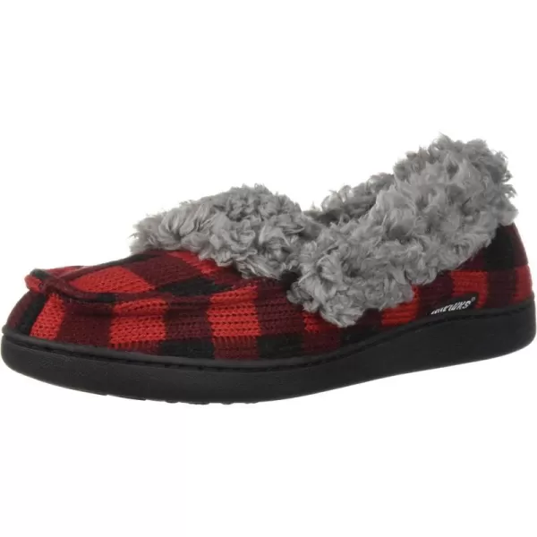 MUK LUKS Womens Anais Moccasin SlippersCrimson