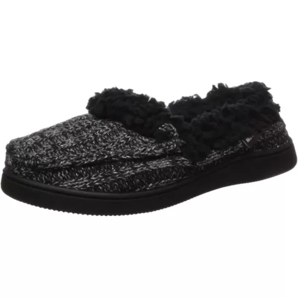 MUK LUKS Womens Anais Moccasin SlippersEbony