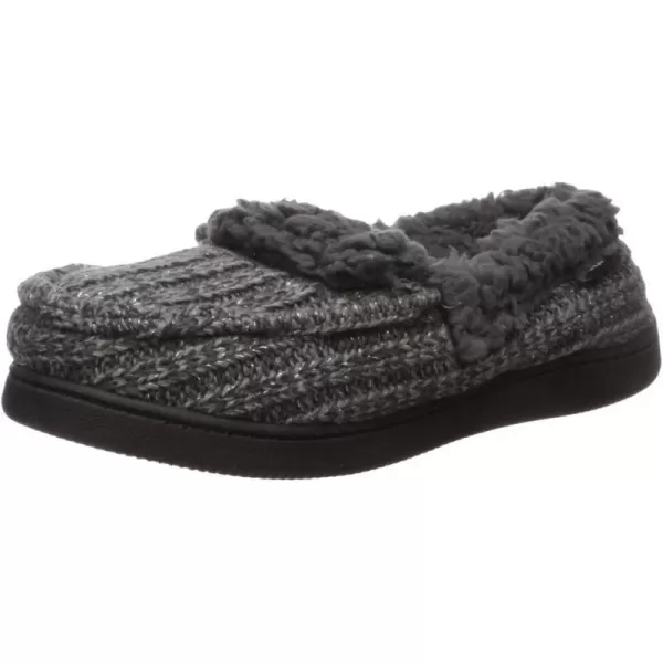 MUK LUKS Womens Anais Moccasin SlippersGrey