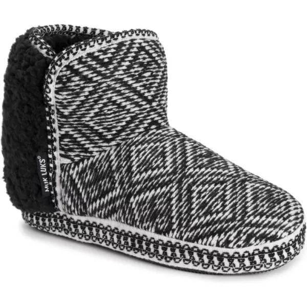 MUK LUKS Womens Anita SlippersBlack