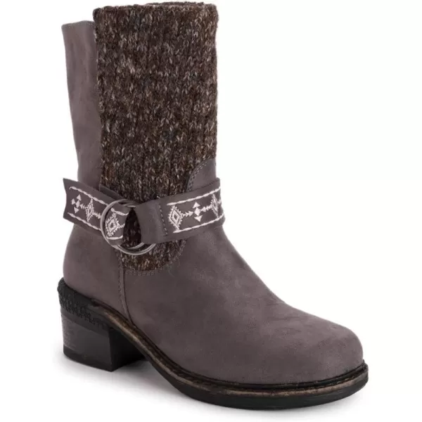 MUK LUKS Womens Arya Alice BootsGrey