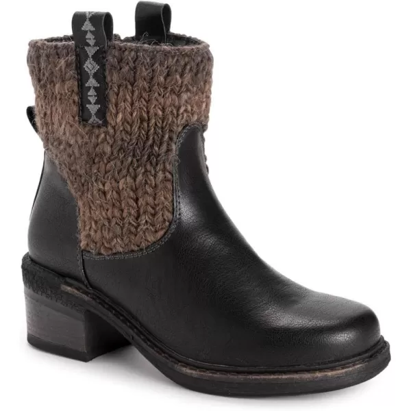 MUK LUKS Womens Arya Arlene BootsBlack Ombre