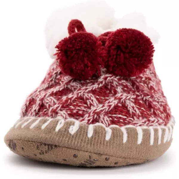 MUK LUKS Womens Ballerina SlippersCandy Apple