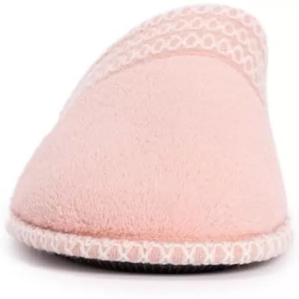 MUK LUKS Womens Cathy Micro Chenille SlipperRose Gold