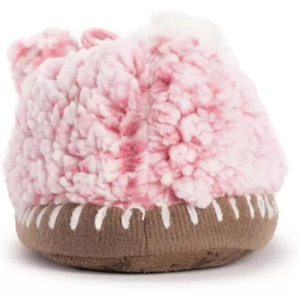 MUK LUKS Womens Chenille Ballerina SlippersPink