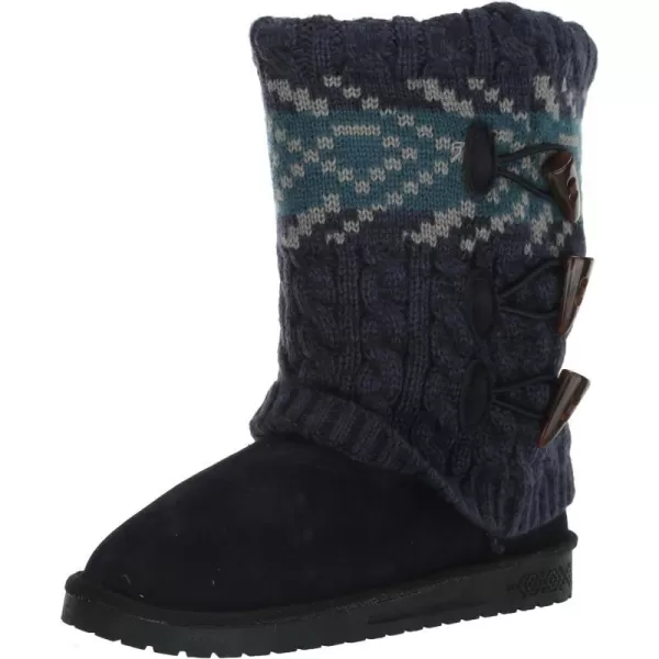 MUK LUKS Womens Cheryl Fashion BootsIndigo Marl