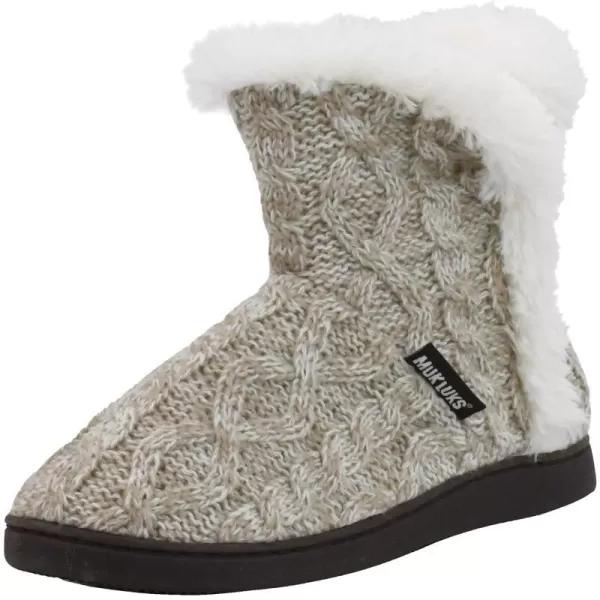 MUK LUKS Womens Cheyenne SlippersOatmeal