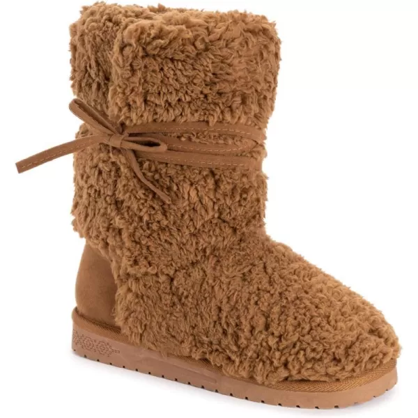 MUK LUKS Womens Clementine BootCamel