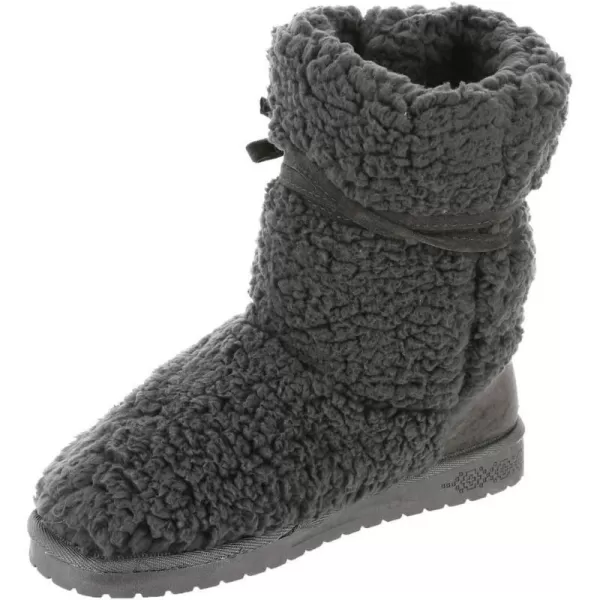 MUK LUKS Womens Clementine BootDark Grey Heather