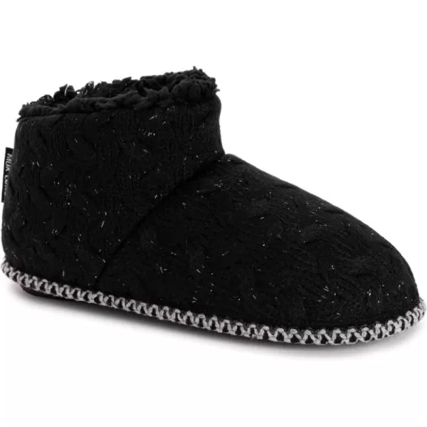 MUK LUKS Womens Fawn SlippersBlack