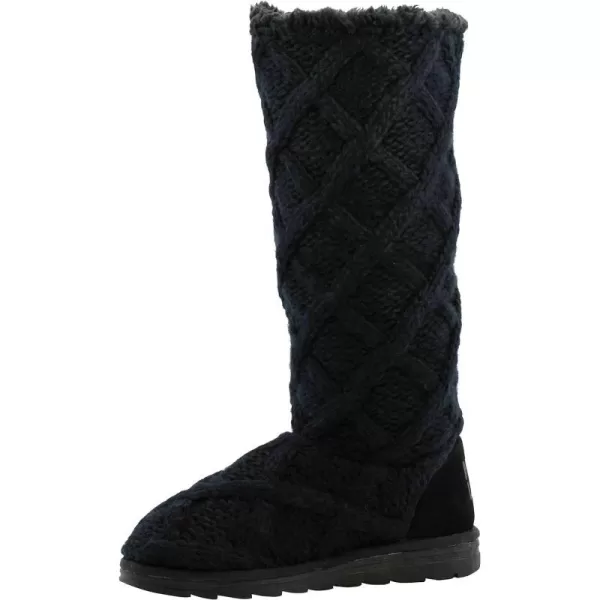 MUK LUKS Womens Felicity Boots Fashion MediumBlack Cable