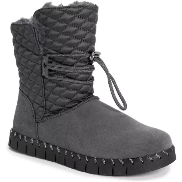 MUK LUKS Womens Flexi Bridgehampton Boot FashionDark Grey