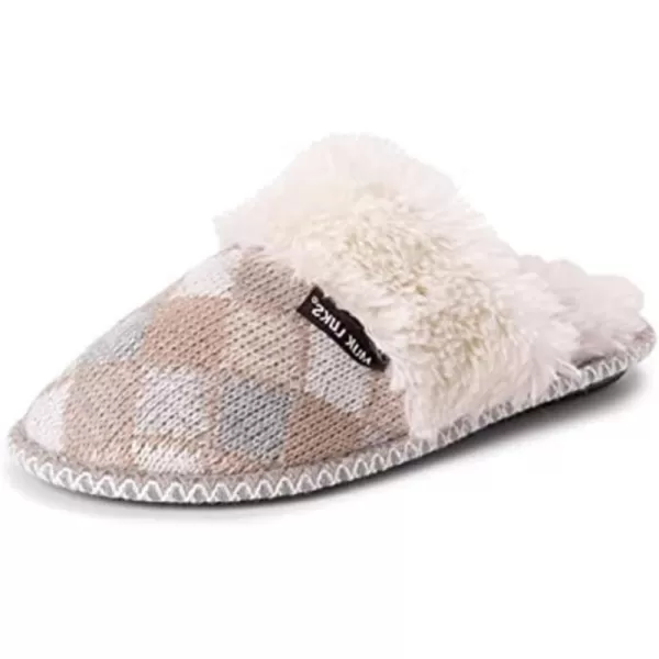 MUK LUKS Womens Frida Scuff SlippersFairy Dust