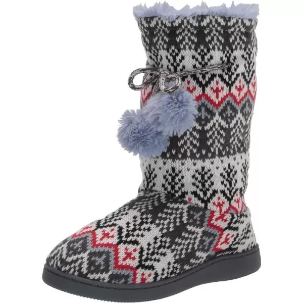 MUK LUKS Womens Gladys SlippersAlice Blue