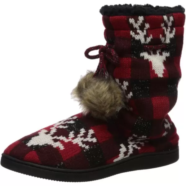 MUK LUKS Womens Gladys SlippersRed