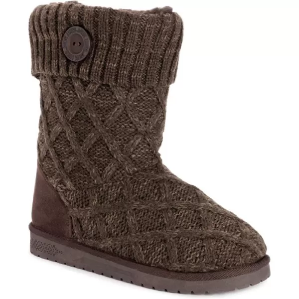 MUK LUKS Womens Janet BootBrownJava