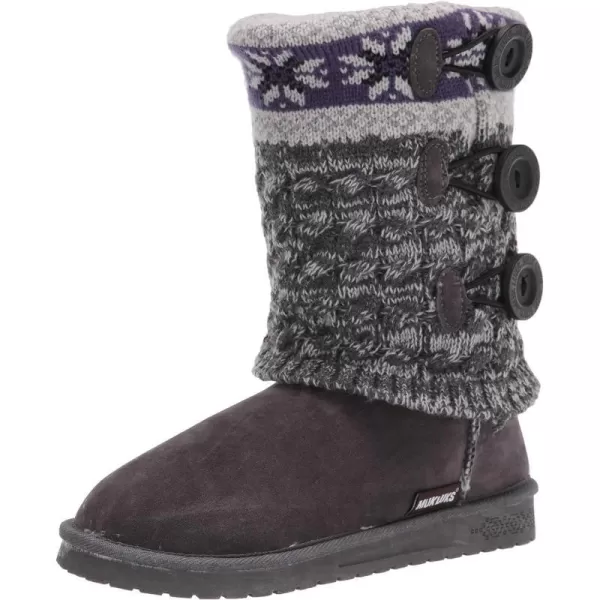 MUK LUKS Womens Janet Fashion BootsDark Grey