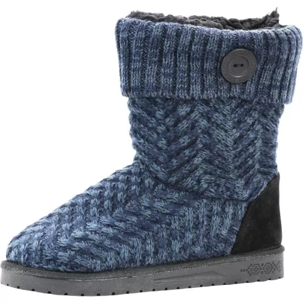 MUK LUKS Womens Janet Fashion BootsNavy