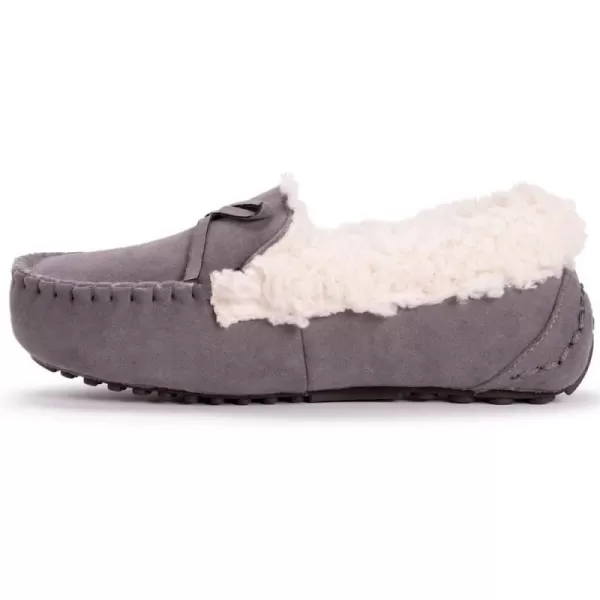 MUK LUKS Womens Jaylah SlipperLight Grey