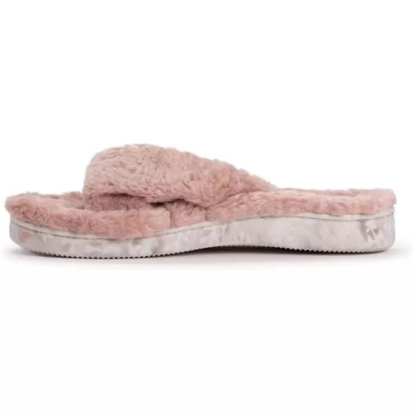 MUK LUKS Womens Lesedi Shearling SlipperBlush