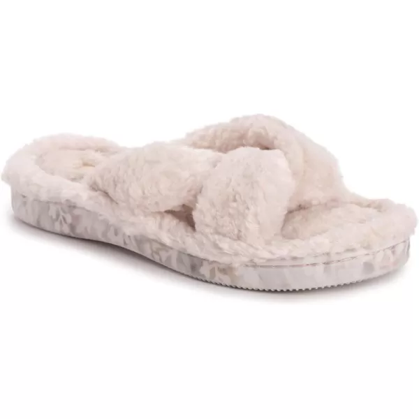 MUK LUKS Womens Lesedi Shearling SlipperIvory