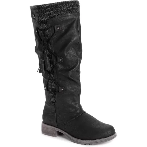 MUK LUKS Womens Lukees Bianca Beverly Boots FashionBlack