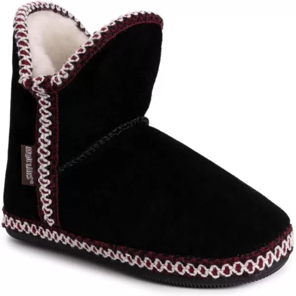 MUK LUKS Womens Macee SlipperEbony