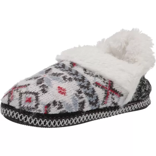 MUK LUKS Womens Magdalena SlippersEbonyGhost