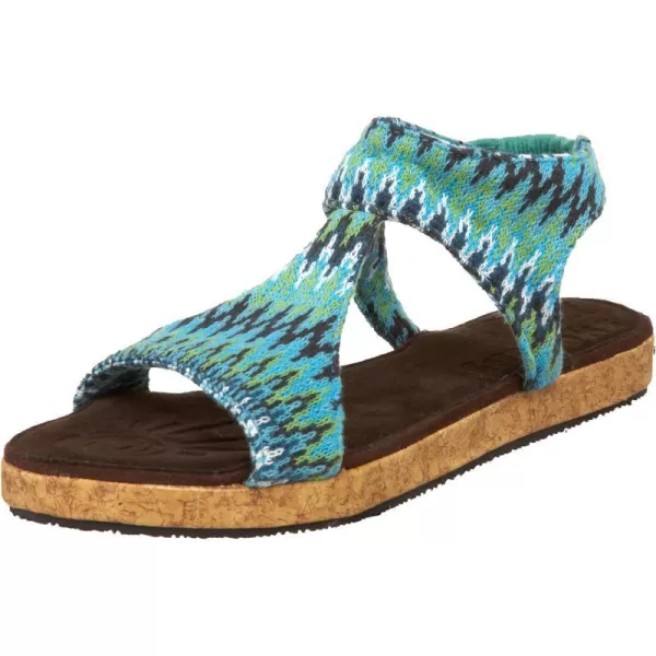 MUK LUKS Womens Mondo SandalTurquoise