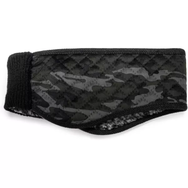 MUK LUKS Womens Polar Quilted HeadbandCamo