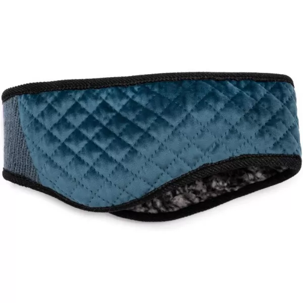 MUK LUKS Womens Polar Quilted HeadbandTeal