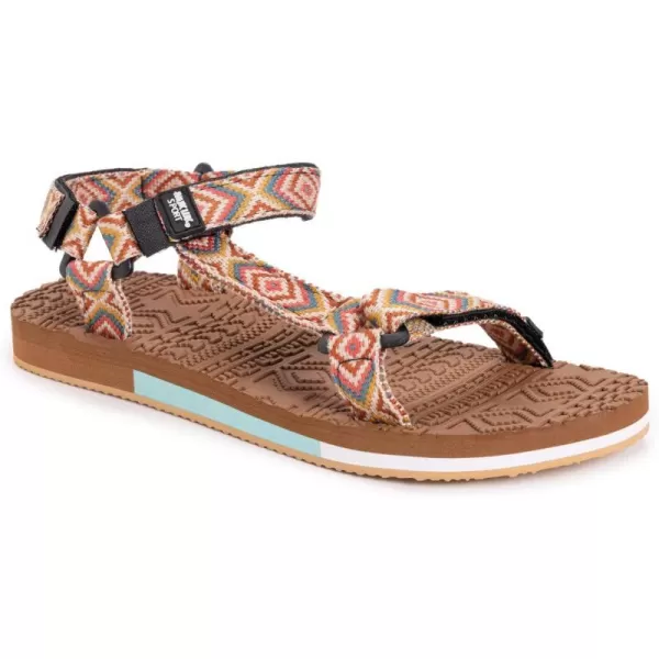 MUK LUKS Womens Sand Bar SandalIvoryIvory