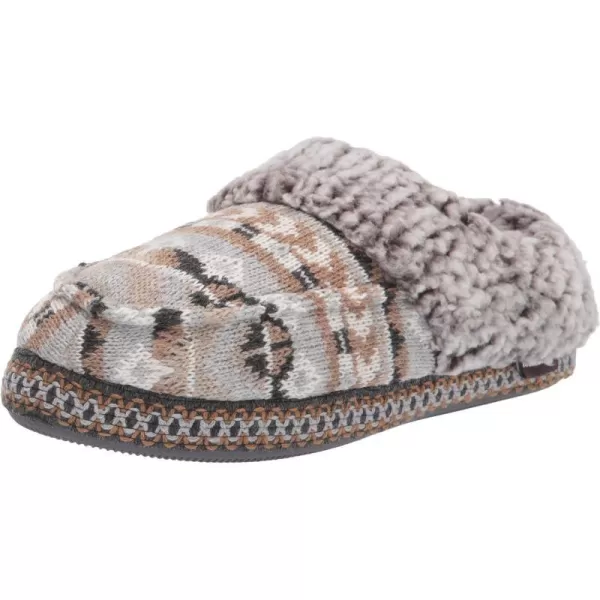 MUK LUKS Womens Slip on SlipperGrey