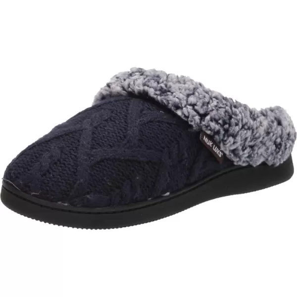 MUK LUKS Womens Suzanne Clog SlippersDark Sapphire