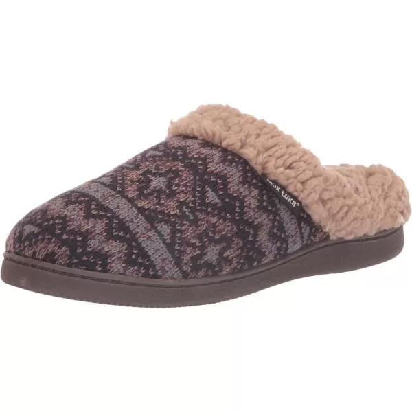 MUK LUKS Womens Suzanne Clog SlippersEbony