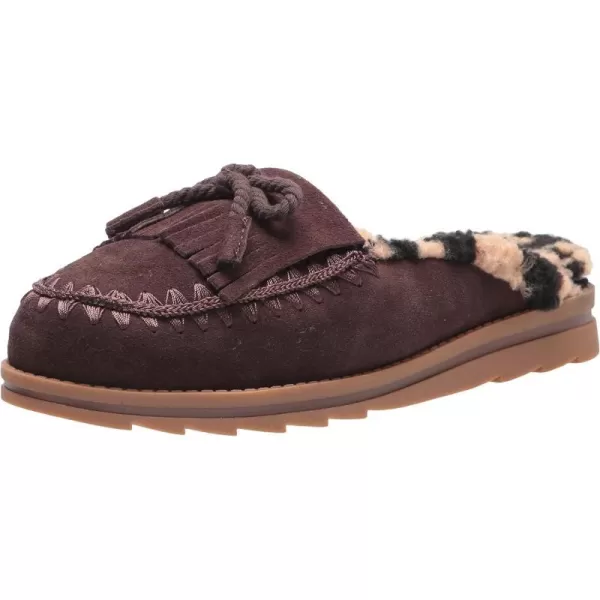 MUK LUKS Womens Ziggy Hollywood MuleChocolate